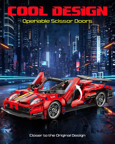 Conjuntos De Ladrillos De Construcción De Maquetas De Coches