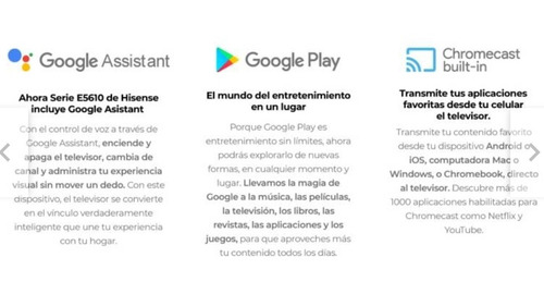 Imagen 5 de 5 de Tv Smartv 43 Pulgadas Android Hisense Full Hd