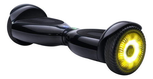Hoverboard Todoterreno Ligero Negro Con Luces Led