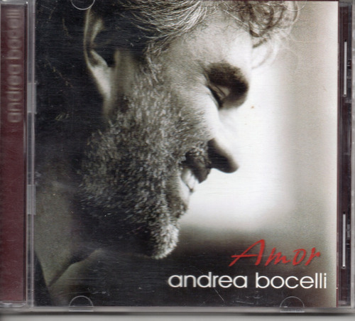 Andrea Bocelli Amor Cd Ricewithduck