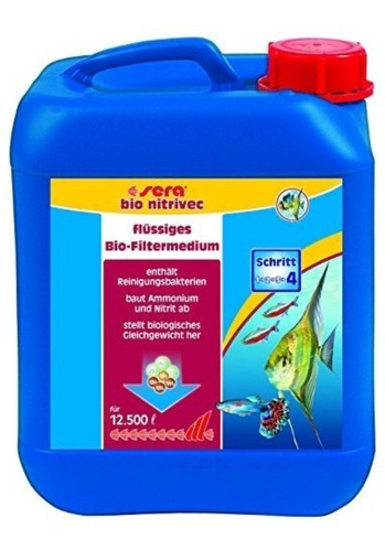 Sera Bio Nitrivec  2.500 Ml Filtracion Biologica Agua Dulce