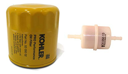 Set De Filtros De Combustible Y Aceite Kohler