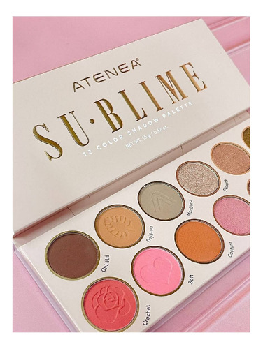 Paleta De Sombras Atenea Sublime Nude