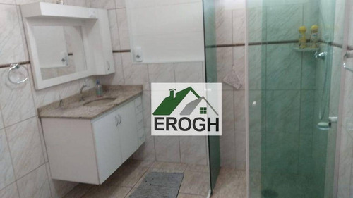 Imagem 14 de 26 de Casa Com 3 Dormitórios E 5 Vagas À Venda, 216 M² Por R$ 780.000 - Vila Scarpelli - Santo André/sp - Ca0109
