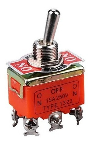 Interruptor Switch E-ten1322 On-off-on 15a Valor Unidad 