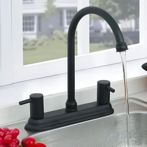 Llave Mezcladora Para Fregador Sp-80092-n Solvex Negro