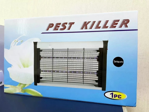 Imagen 6 de 6 de Mata Moscas Mosquitos Zancudos 20w Luz Uv