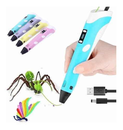 Lapiz 3d Boligrafo 3d Lapiz Impresora 3d Lapiz Usb + Insumos