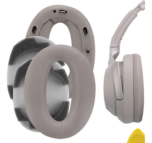 Almoadillas Para Auriculares Sony Mdr-1000x Y Mas, Gris