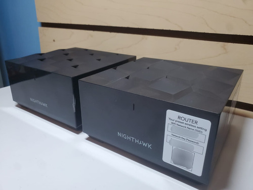 Netgear Nighthawk Mk62 Ax1800 Mesh Wifi 6 - C/ 2 Units (Usado)
