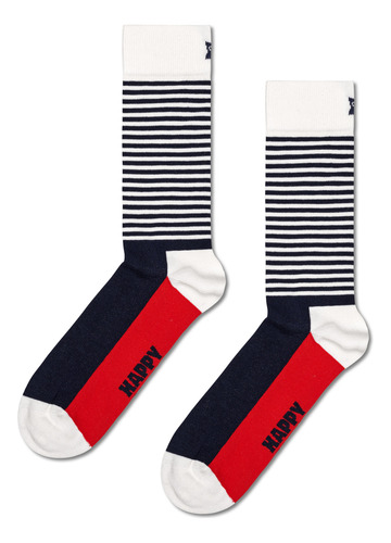 Pack De 4 Calcetines Clásicos Happy Socks Multicolor Estampado 26 Cm - 30 Cm Del Pie
