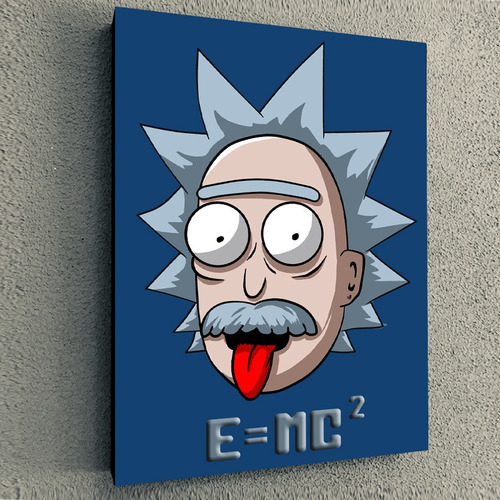 Cuadro De Serie Rick Einstein