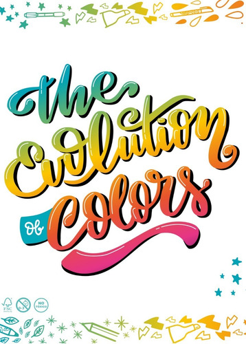Imagen 3 de 3 de Microfibras Mooving Coloring X5 Colores Intensos Luminosos