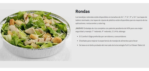 Charola Aluminio 9 Pulg. Redondo Desechable C/tapa - 200 Pz. Plateado (Usado)