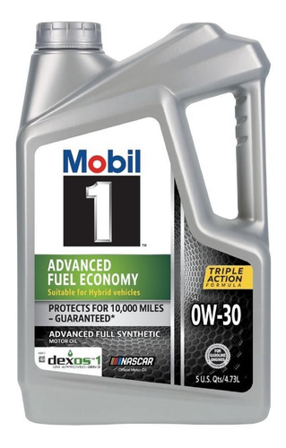 Aceite Mobil 1 0w30 100% Sintetico Garrafa 4.73lt