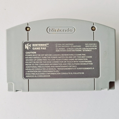Imagen 2 de 2 de Juego South Park Nintendo 64 N64 Original Fotos Reales