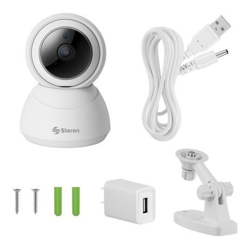 Camara Seguridad Wifi Ethernet Full Hd Robotizada Sensor Mov