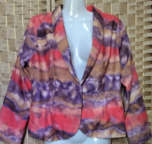 Chaqueta Blazer Multicolor Esfumado