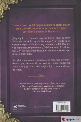 Imagen 2 de 3 de Libro Cocina Con Harry Potter - Dinah Bucholz