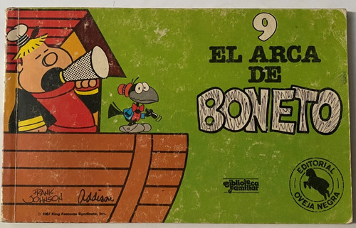 El Arca De Boneto, Frank Johnson, Tiras Comicas, 1987, F13b7
