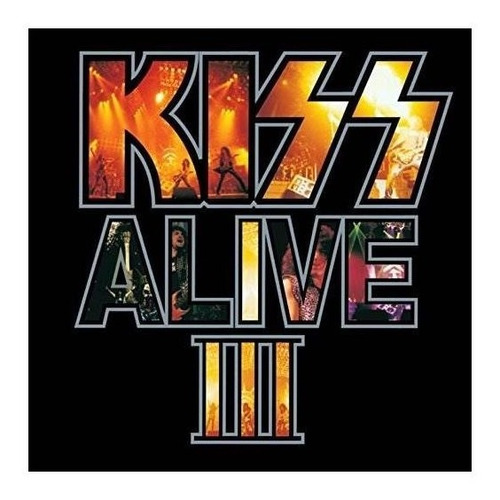 Kiss Alive Iii Lted Double Lp Set 180 Gram Vinyl Importado V