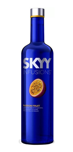 Vodka Skyy Infusions Passion Fruit 750cc Pack 3 Unid