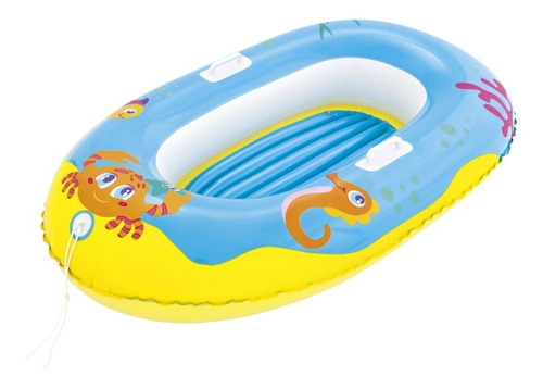 Balsa Inflable Para Niños Bestway 'happy Crab Modelo 34009