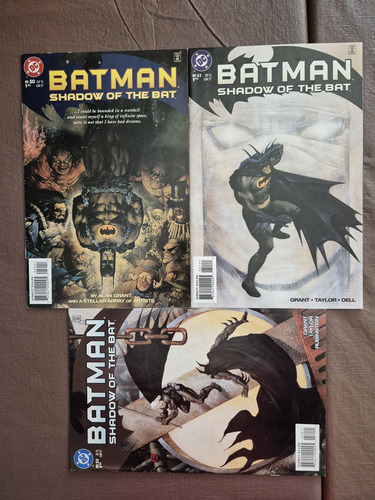 Batman Shadow Of The Bat #50 #51 Y #52 Dc Comics (Usado)