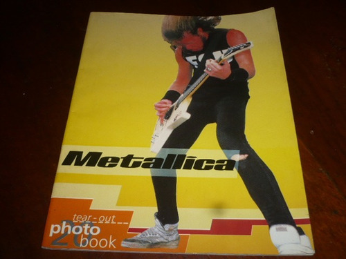 Metallica - A Tear-out Photo Book 1993 Italy Ozzyperu