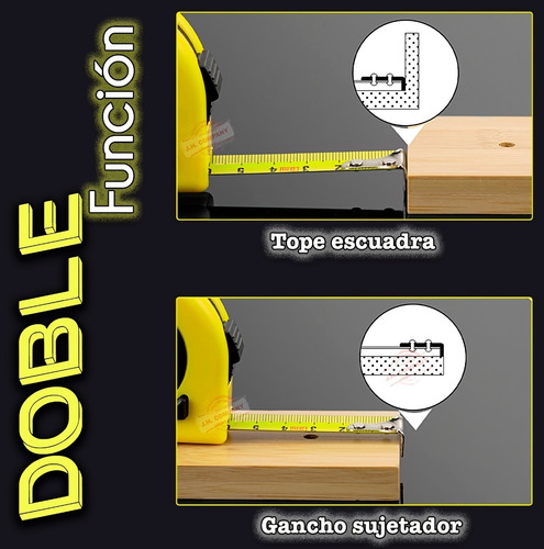 Flexometro Contra Impacto 7.5 Metros 21mm Cinta Metrica