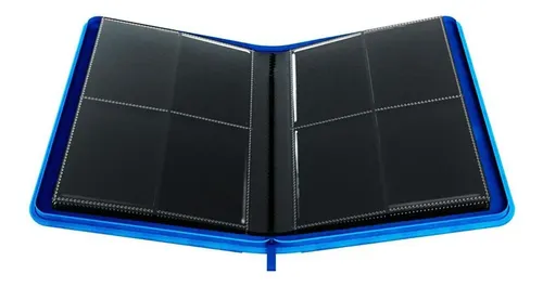 Album Zipup 8 Pocket Binder 2x2 Gamegenic Pokemon Magic Ygo