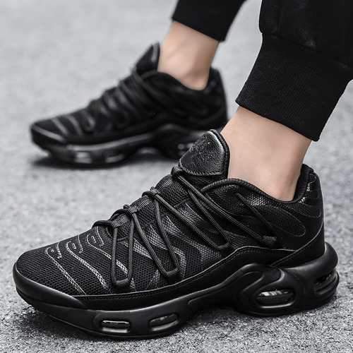 Hombre Cojín Aire Zapatillas De Correr Malla Zapatos Deporti