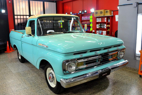 Ford F100 1962 Ensamblada 1 Etapa Ford Motor Argentina
