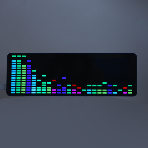 Pantalla Led Music Spectrum, 16x24, Rgb, 1624 Segmentos, Rit