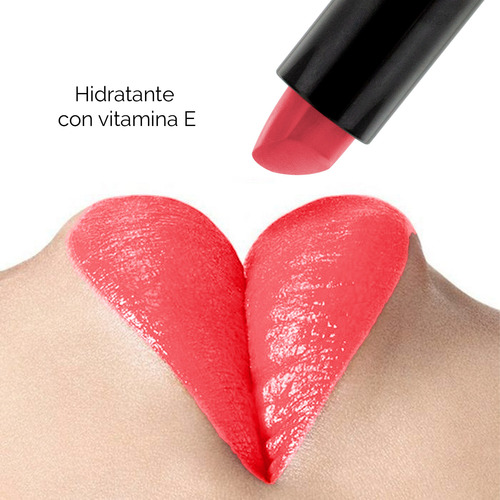 Labial Satinado Ivy Con Colageno Y Vitamina E 306 Ginger Kisser