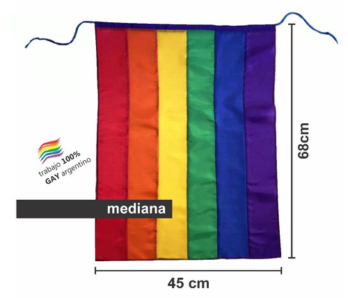 Banderas Del Orgullo Gay Lgbt-diversidad-arcoíris Mediana