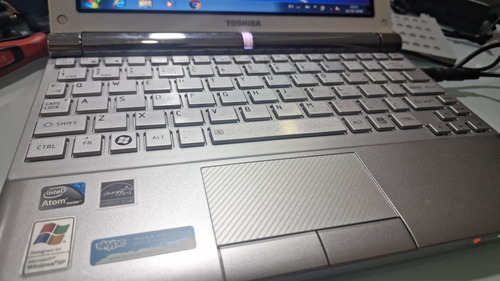 Netbook Toshiba Nb205 Colecionador Prateado (Usado)