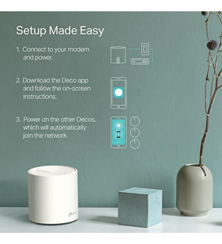 Tp-link Deco X20(2-pack) Sistema Wi-fi 6 Mesh Para Todo Tu