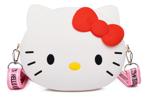 Bolso De Silicona Con Dibujos De Hello Kittynuevo Mini Bolso