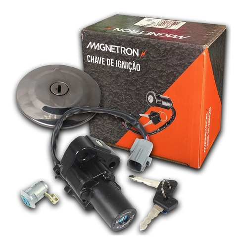 Kit Chave Ignição Contato Fazer 250 2011 Até 2015 Magnetron