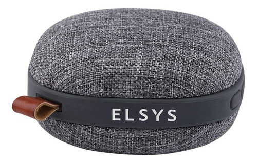 Imagem 2 de 3 de Caixa De Som Bluetooth Portátil Resistente Água Cinza Elsys
