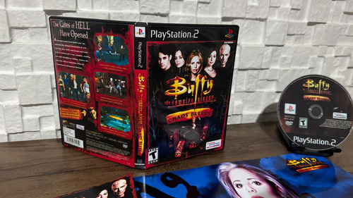 Buffy The Vampire Slayer Com Manual/pôster/ Para Ps2