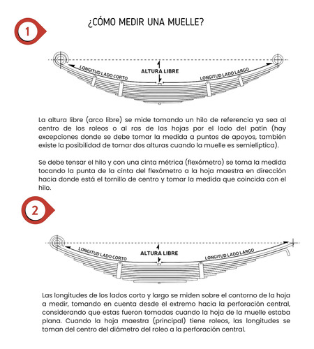Muelle Trasera Nissan Modelo (00 -08) Pick Up 1800, C/ Roleo