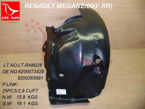 Buche Delt Der (parte Posterior) Renault Megane 07- Fii