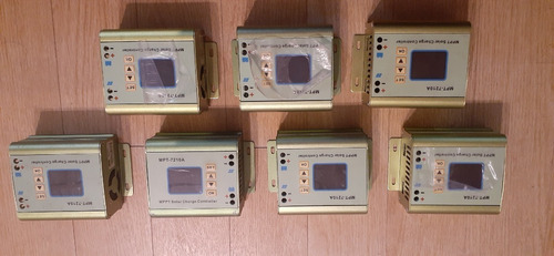 Imagen 2 de 7 de Controlador Regulador Solar Mppt Con Pantalla Lcd Mpt7210a