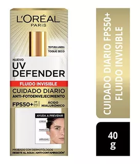 Protector Solar Facial L'oréal Paris Skin Care Uvfluido 40ml