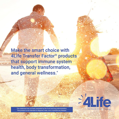 Suplemento 4life Transfer Factor Mastigável Tri-factor 90 Ta