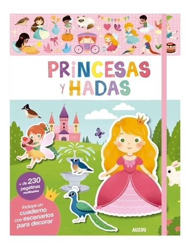 Libro Princesas Y Hadas - Auzou + Stickers