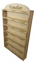 Comprar Porta Expositor De Esmaltes 6 Prateleiras Em Mdf Crú