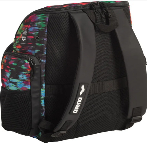 Mochila Arena Spiky Iii Backpack 35l Allover Tie Dye Color Multicolor Diseño De La Tela Floreado